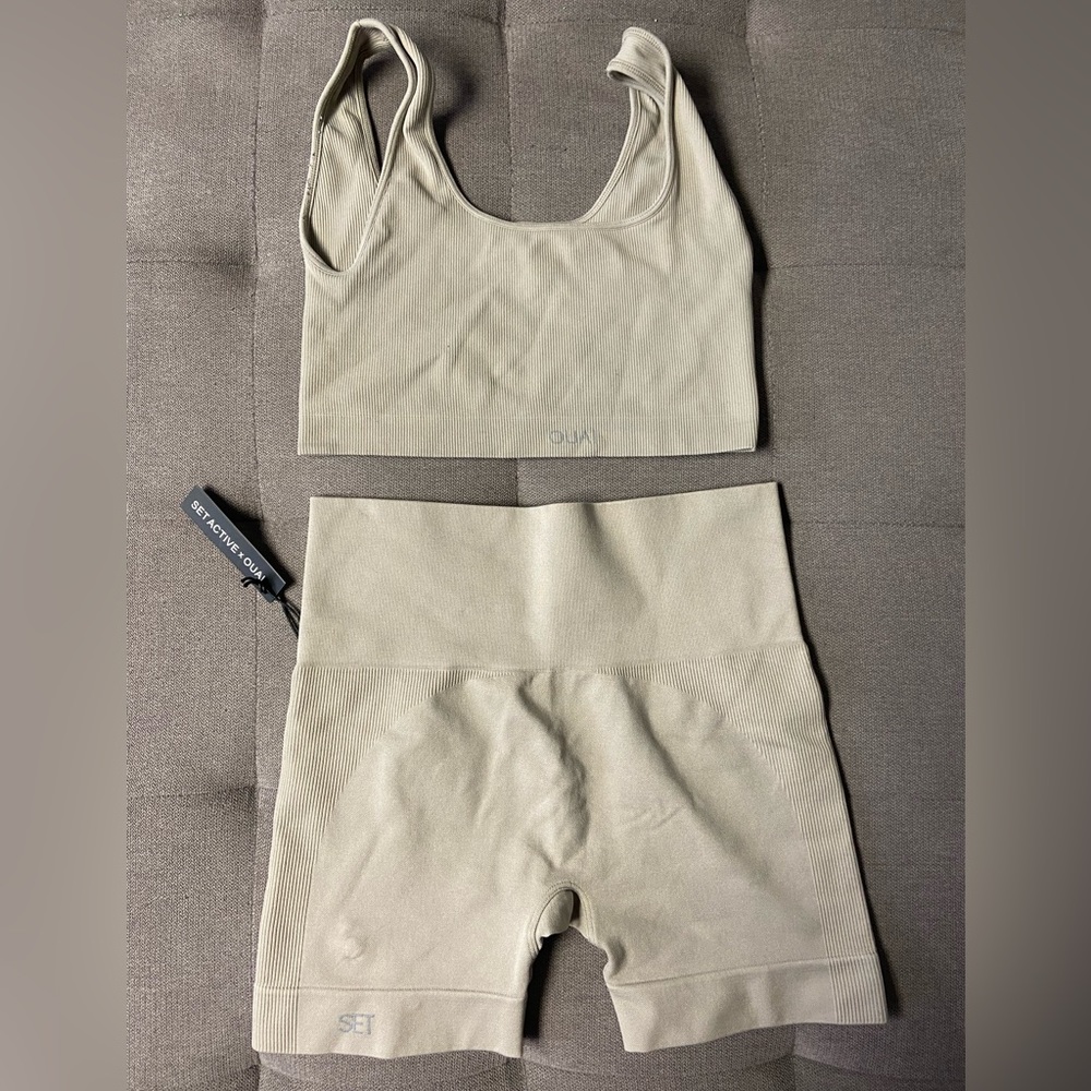 cream ouai x set active set sz M